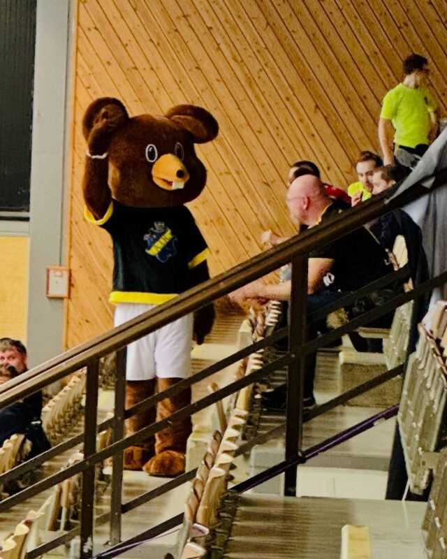 På plats i Solnahallen för att titta på innebandy, AIK- Pixbo.
Heja Gnaget! 🖤💛

#aikinnebandy #gnagis